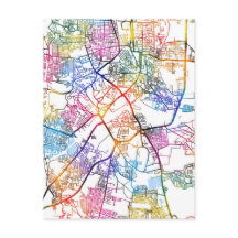 Mapa de la ciudad de Tiruchirappalli Tamil Nadu