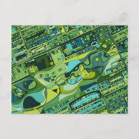 Mapa de la estructura de la ciudad de Ámsterdam