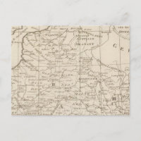 Mapa de la sede de la guerra en Francia 2
