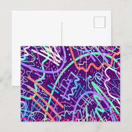 Postal Mapa de las estrellas