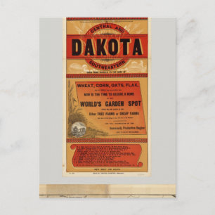 Postal Mapa de las líneas ferroviarias de Chicago y North