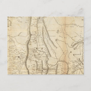 Postal Mapa de las provincias internas de Nueva España