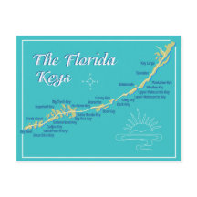 Mapa de las teclas de Florida
