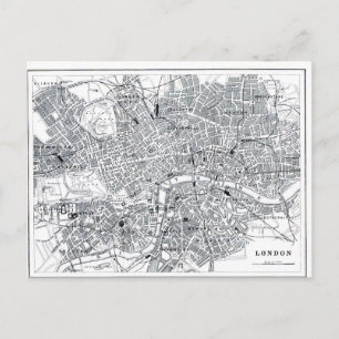 Postal Mapa de Londres