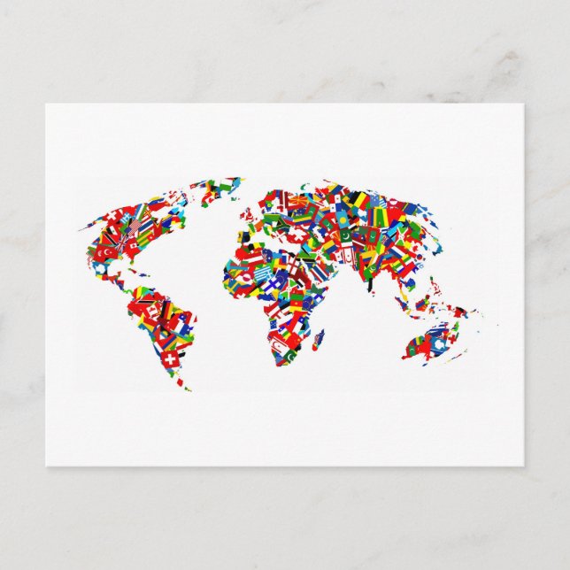 Postal Mapa de marca (Anverso)