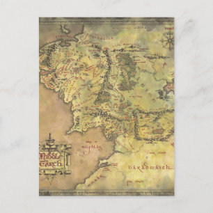 Postal Mapa de MIDDLE EARTH™ #2