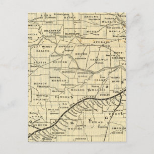Postal Mapa de Misuri 2