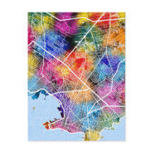 Mapa de Montevideo Uruguay