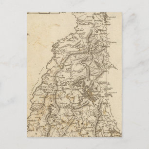 Postal Mapa de Nuevo Hampshire por Arrowsmith