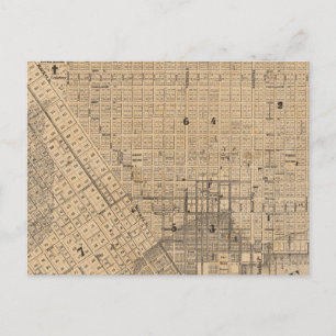 Postal Mapa de San Francisco