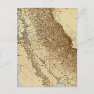 Postal Mapa De San Joaquín
