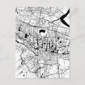 Postal Mapa de Shaoxing China