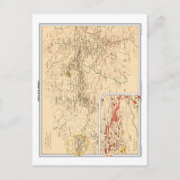 Mapa de Simla y Jutogh, India Británica.