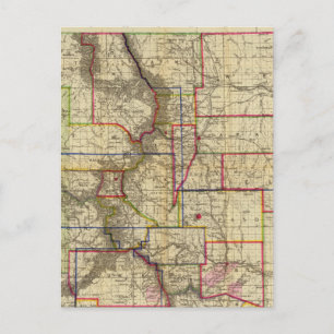 Postal Mapa de Thayer de Colorado 2