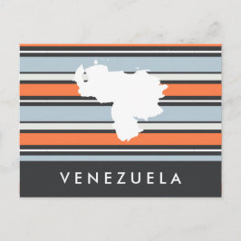 Postal Mapa de Venezuela: Bandas modernas
