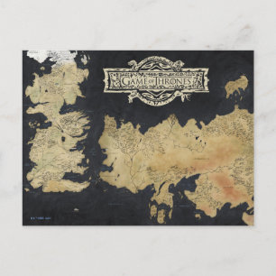 Postal Mapa de Westeros