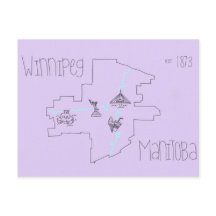 Mapa de Winnipeg