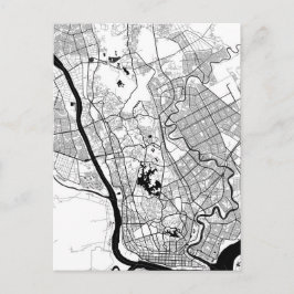 Postal Mapa de Yangon Myanmar