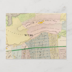 Postal Mapa de Yonkers NY Atlas