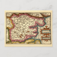 Mapa del Atlas Anticuario del Condado de Essex Ing