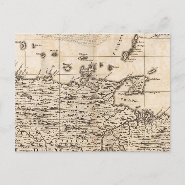 Postal Mapa del Imperio Británico en Estados Unidos Hoja  (Anverso)