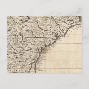 Postal Mapa del Imperio Británico en Estados Unidos Hoja