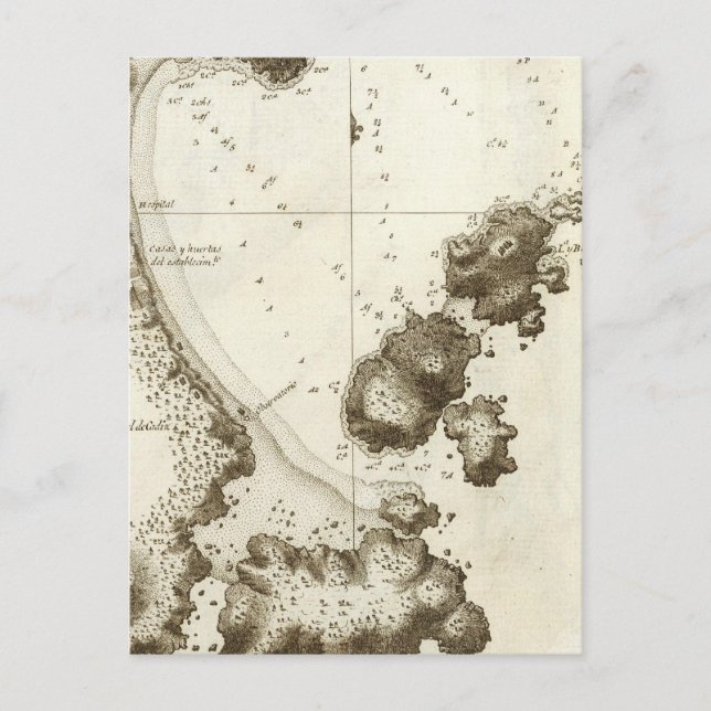 Postal Mapa del libro de Columbia Británica (Anverso)