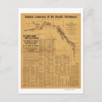 Mapa del noroeste del Pacífico de las Canteras de 