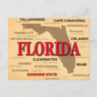 Mapa del Orgullo de Ciudades y Pueblos de Florida