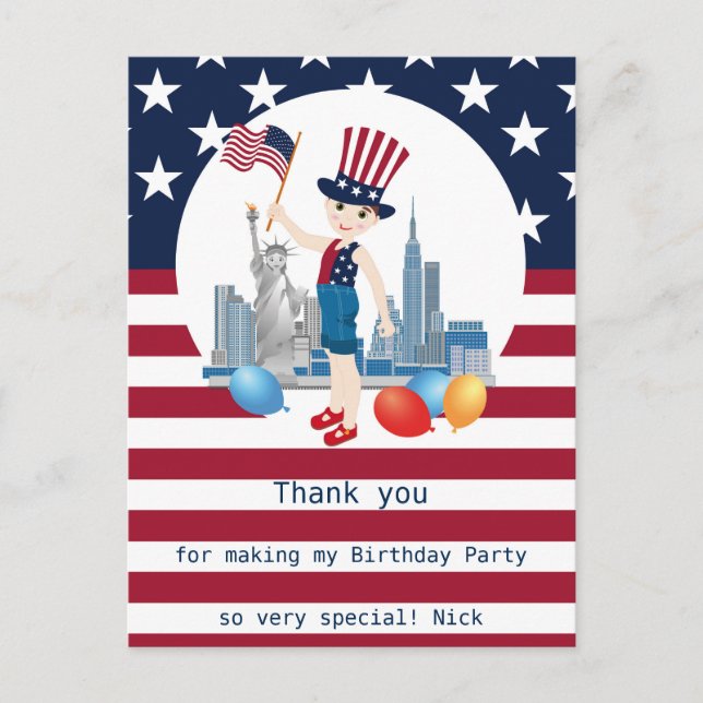 Postal Mapa del Tesoro Divertido Cumpleaños de Pirata Niñ (Anverso)