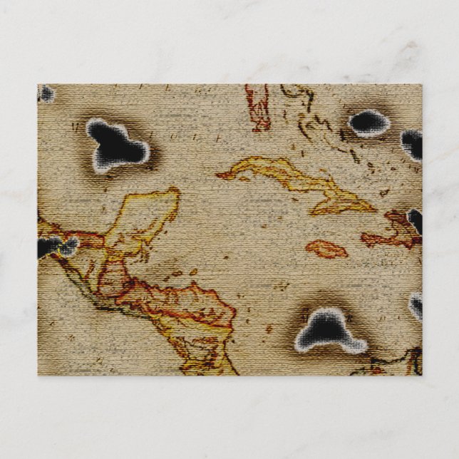 Postal Mapa del tesoro épico #1 (Anverso)