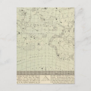 Postal Mapa estelar 2