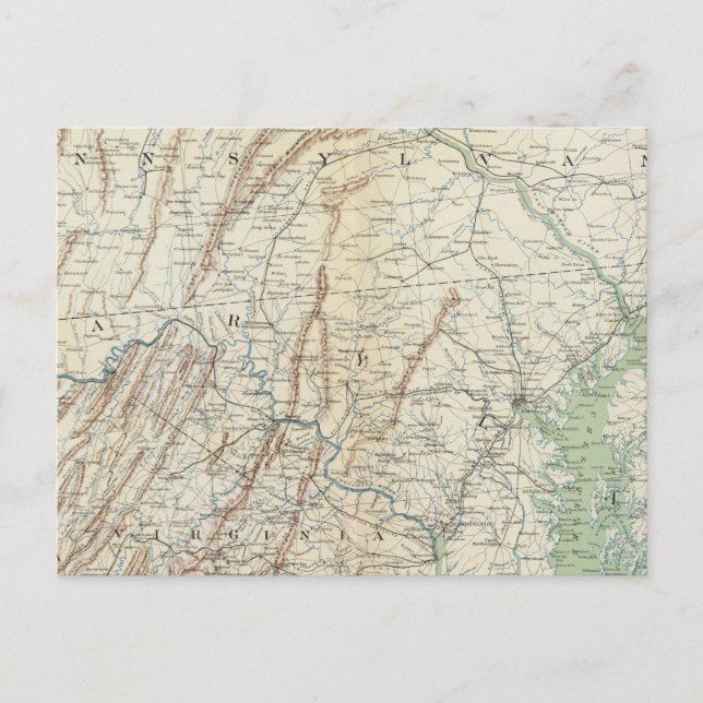 Postal Mapa general I (Anverso)