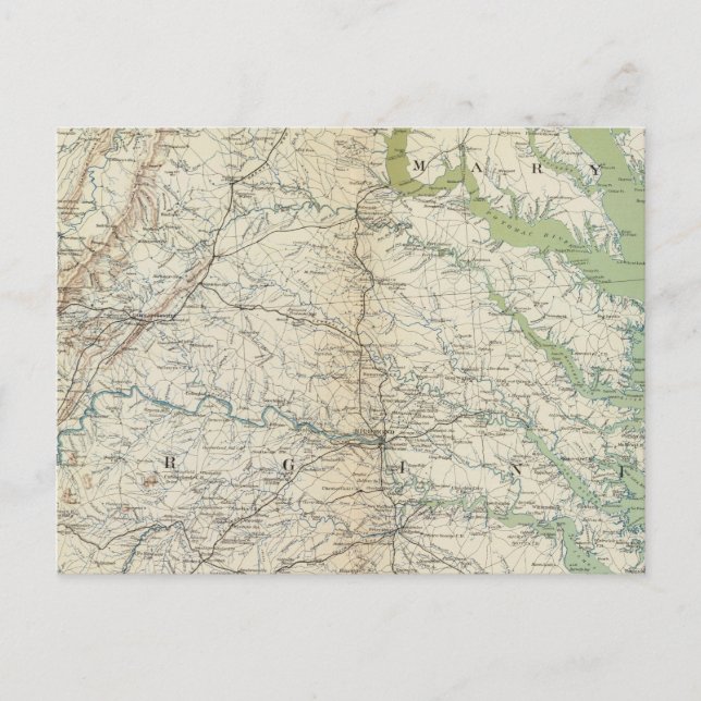 Postal Mapa general II (Anverso)