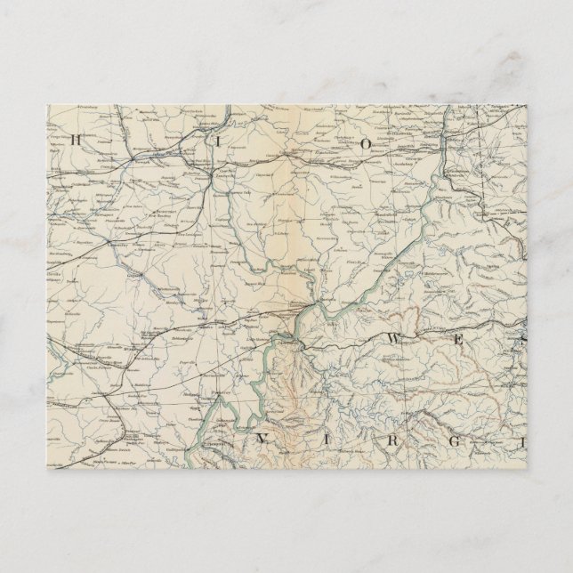 Postal Mapa general V (Anverso)