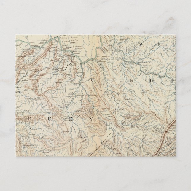 Postal Mapa general VI (Anverso)