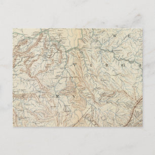 Postal Mapa general VI