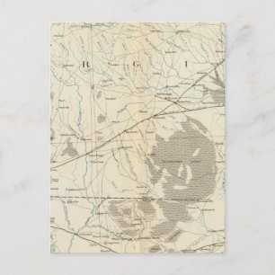 Postal Mapa general X