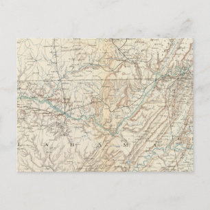 Postal Mapa general XIV