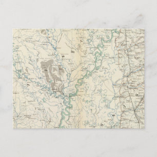 Postal Mapa general XIX