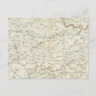 Postal Mapa general XV