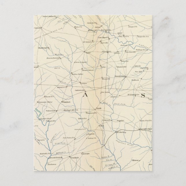 Postal Mapa general XXIII (Anverso)