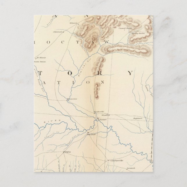 Postal Mapa general XXIV (Anverso)