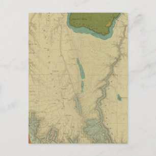 Postal Mapa Geológico Que Muestra El Kanab