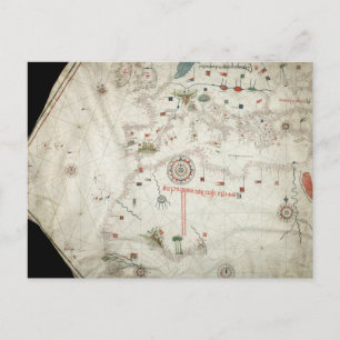 Postal Mapa Jorge Aguiar - 1492