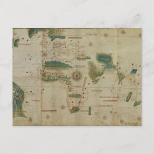 Postal Mapa mundial