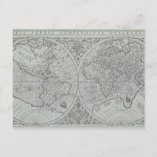 Postal Mapa Mundial 10