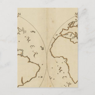 Postal Mapa mundial 2