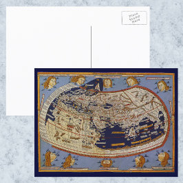 Postal Mapa Mundial de Antigüedades Ptolémicas, Johannes 