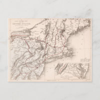 Mapa: Noreste de Estados Unidos